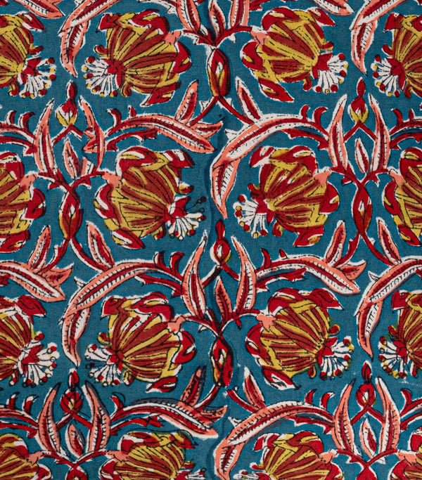 67" x 118" Jaipur Pine Tablecloth
