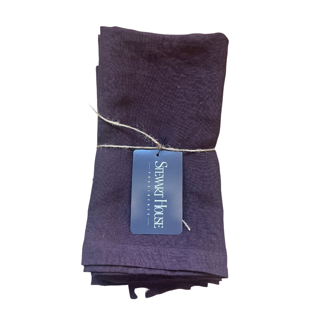 Plum Napkins Stewart House