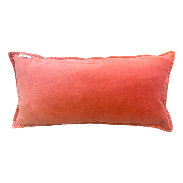 12" x 24" Mandarin Velvet Pillow