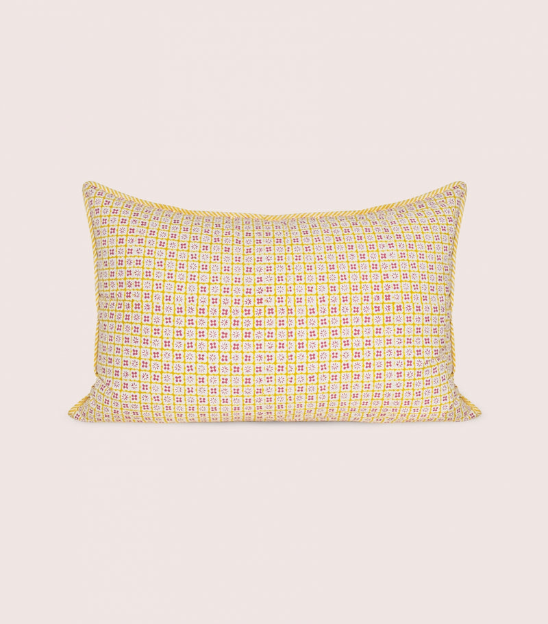 16" x 26" Rectangle Striped Framboise Pillow