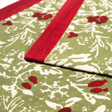 16"x90" Baies de Houx Red & Green Runner