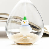 Snowman Hourglass