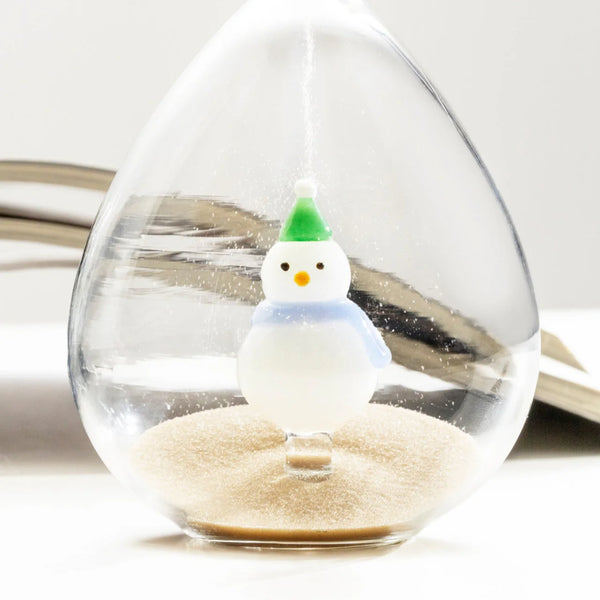 Snowman Hourglass