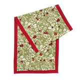16"x90" Baies de Houx Red & Green Runner