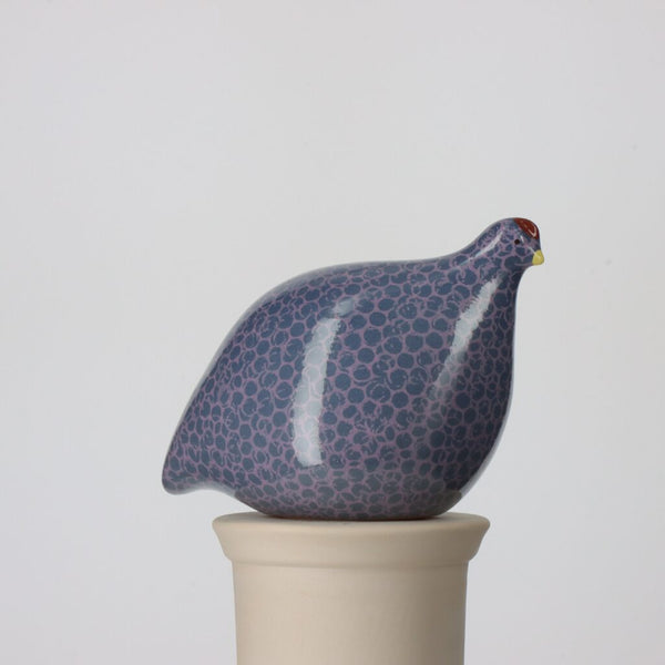 Electric Blue Spotted Mauve Quail