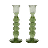 Provence 7" Basil Candlestick set/2