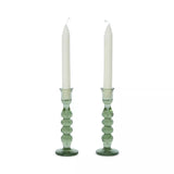 Provence 7" Basil Candlestick set/2