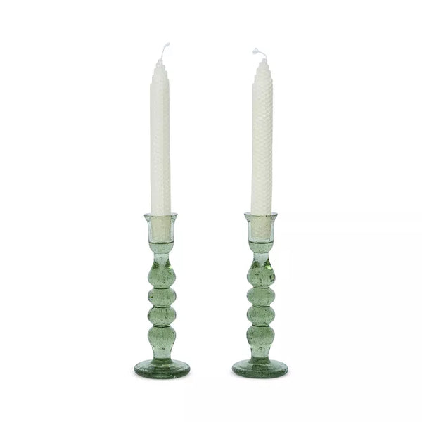 Provence 7" Basil Candlestick set/2