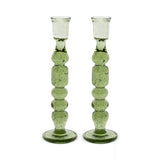 Provence 9" Basil Candlestick set/2