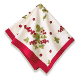 S/4 Gooseberry Red/Green Napkin