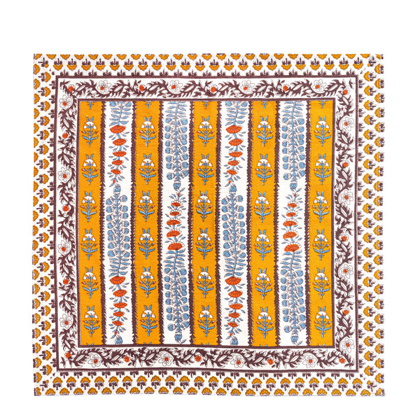 S/4 Avignon Napkins Dijon & Blue