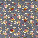 Pansy Red & Grey | French Tablecloths