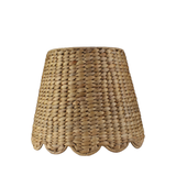 Scalloped Water Hyacinth Shade Cover