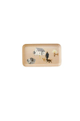 Living With Dogs Linen Tray