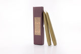 Real Bayberry Taper Candles/Pair