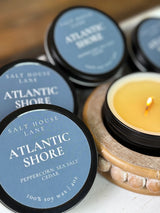 Atlantic Shore Wooden Wick Candle