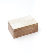 Vaishali Carved Bone & Wood Box