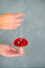 Mushroom Christmas Ornament
