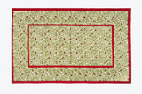 Baies de Houx Red & Green Tablecloth