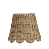 Scalloped Water Hyacinth Shade Cover