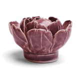 Peony Purple Wall Sconce Gift Box Ceramic Flower