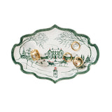 Evergreen Winter Frolic 7" Tray