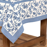 71"x128" Granada Cornflower Blue Tablecloth