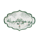 Evergreen Winter Frolic 7" Tray