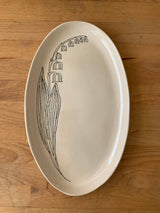 Lily of the Valley Oval Platter