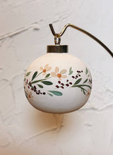 Floral Wreath Christmas Ornament