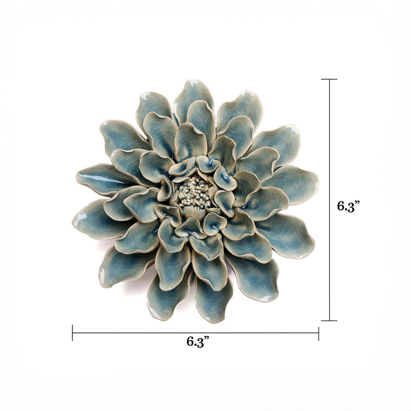 Powder Blue Dahlia