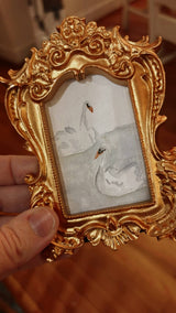 Vintage Style Love Framed Ornaments