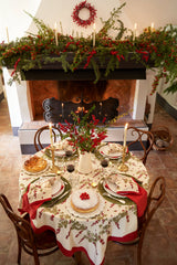 S/4 Gooseberry Red/Green Napkin