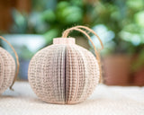 Book Christmas Ornament