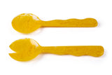 S/2 Mustard Salad Servers
