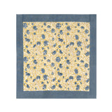 S/4 Meadows Yellow & Blue Napkins (