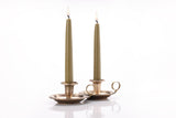Real Bayberry Taper Candles/Pair