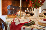 S/4 Gooseberry Red/Green Napkin