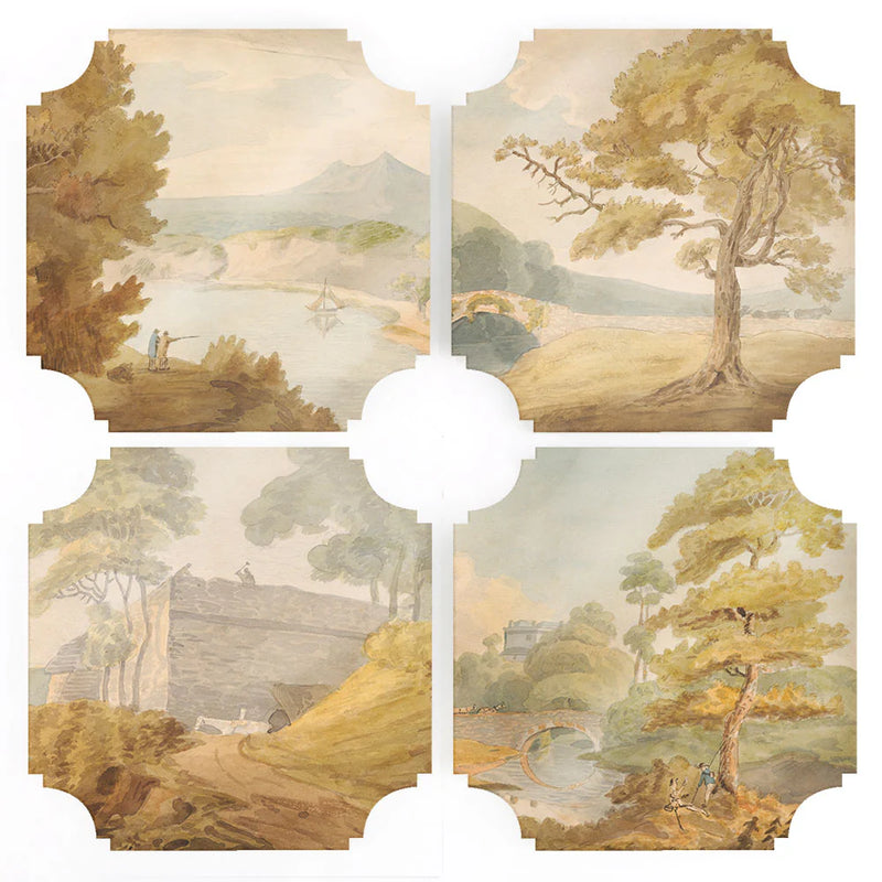 S/4 Savery Collection Coasters