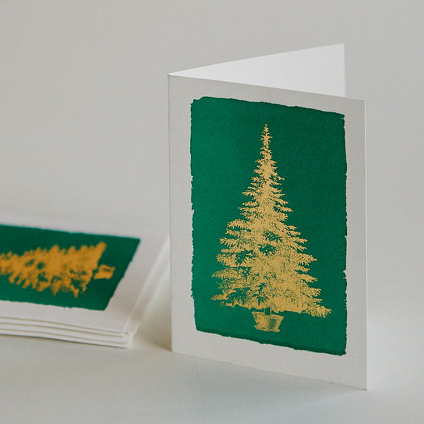 Christmas Tree Cards - Pack of 5