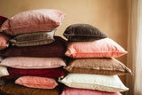 Blush Velvet Pillow