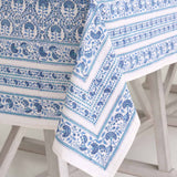Caroline Blue Tablecloth