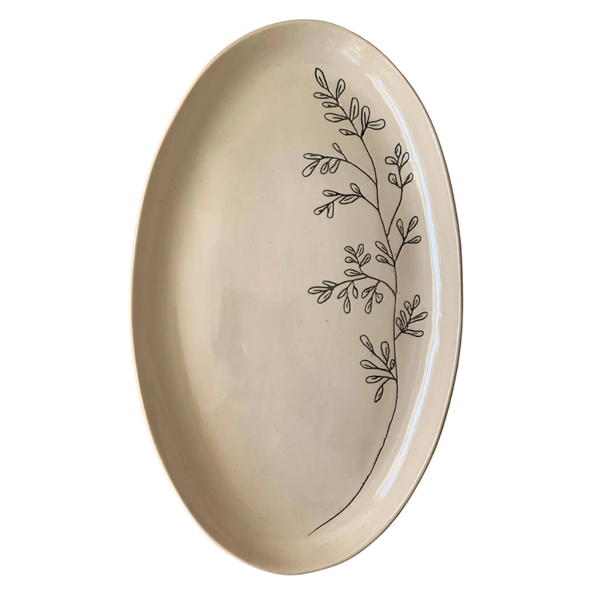 Rue Oval Platter
