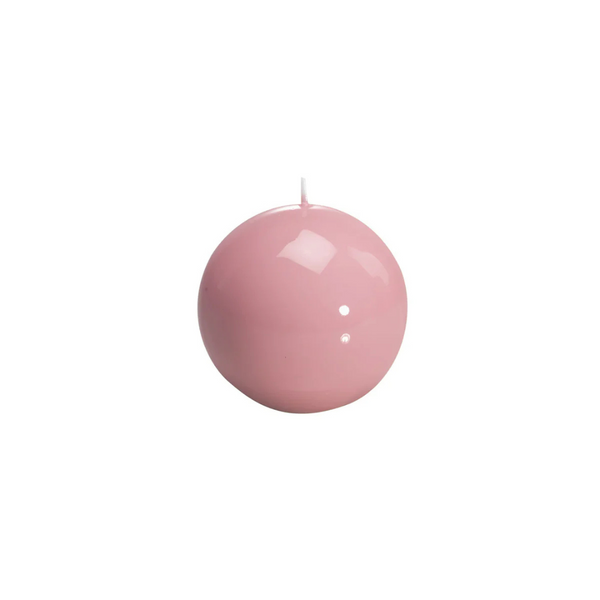 Small Pink Sphere Meloria Candle