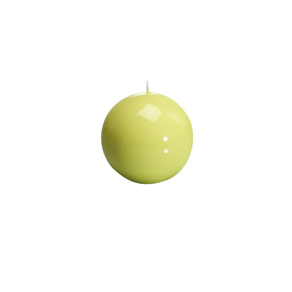 Small Light Green Sphere Meloria Candle