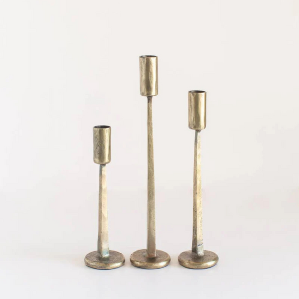 Dante Hand-Forged Iron Candle Stand