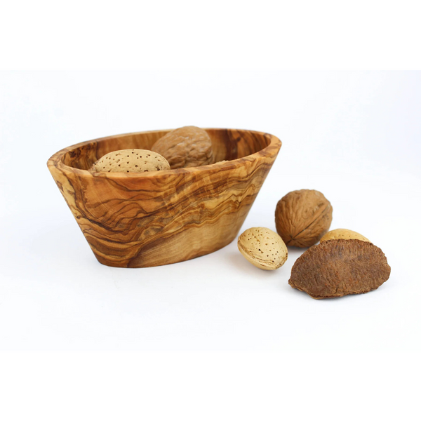 Olive Wood Oval Deep Dish