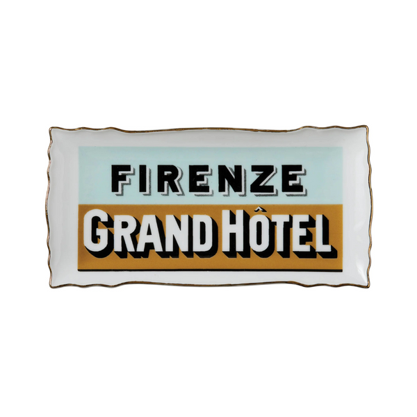 The Grand Tour Italy Tray Firenze Grand Hotel