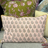 Samira Peach Pillow 13x20