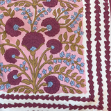 Cactus Flower Mauve & Lavender Tablecloth